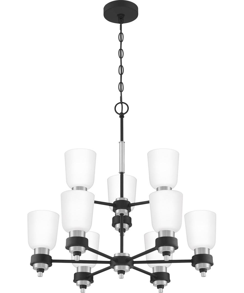 Conrad 9-light Chandelier Brushed Nickel