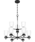 Conrad 9-light Chandelier Brushed Nickel