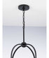 Seneca 4-Light Farmhouse Pendant Light Matte Black