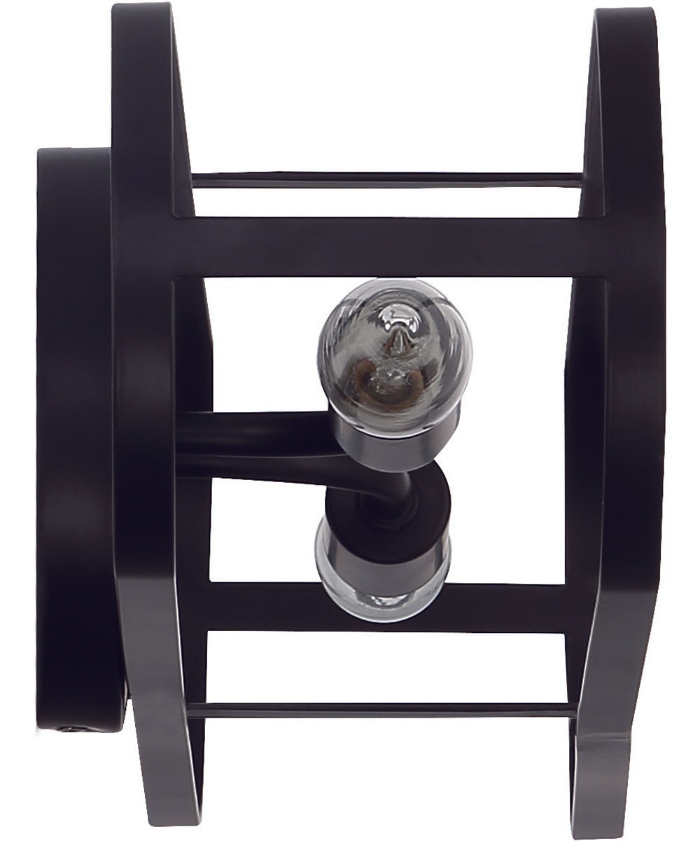 Mindful 2-Light Vanity Flat Black