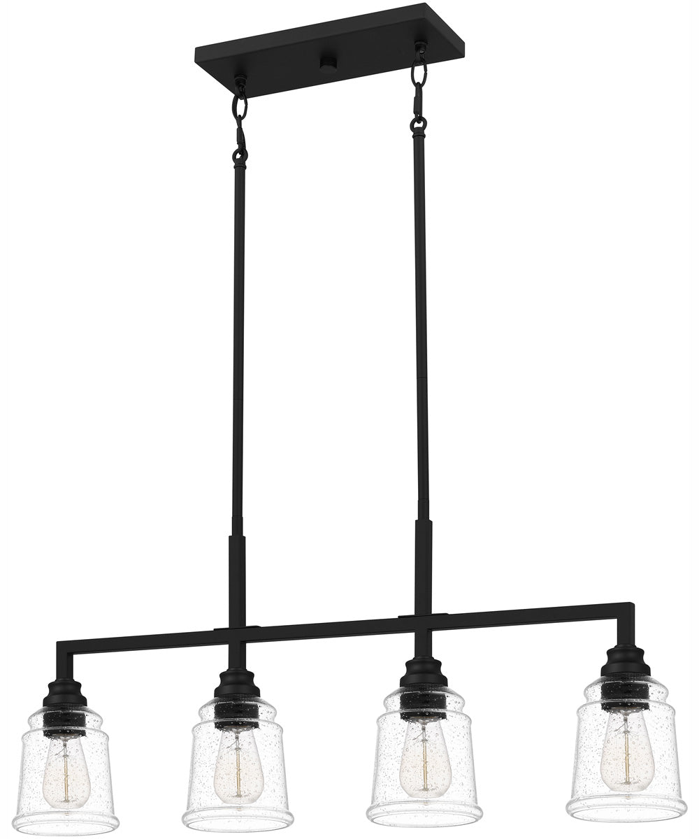 McIntire Small 4-light Island Light Matte Black