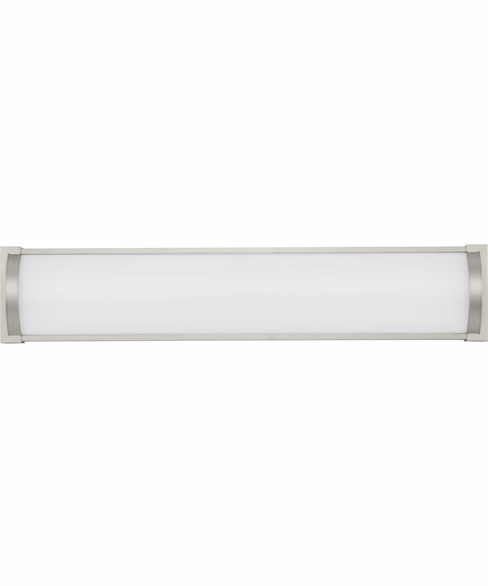 Barril 24 in. Medium Modern Integrated LED Linear Vanity Light Brushed Nickel