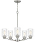 Acacia 5-light Chandelier Brushed Nickel