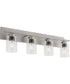 Carter 4-light Bath Vanity Light Satin Nickel