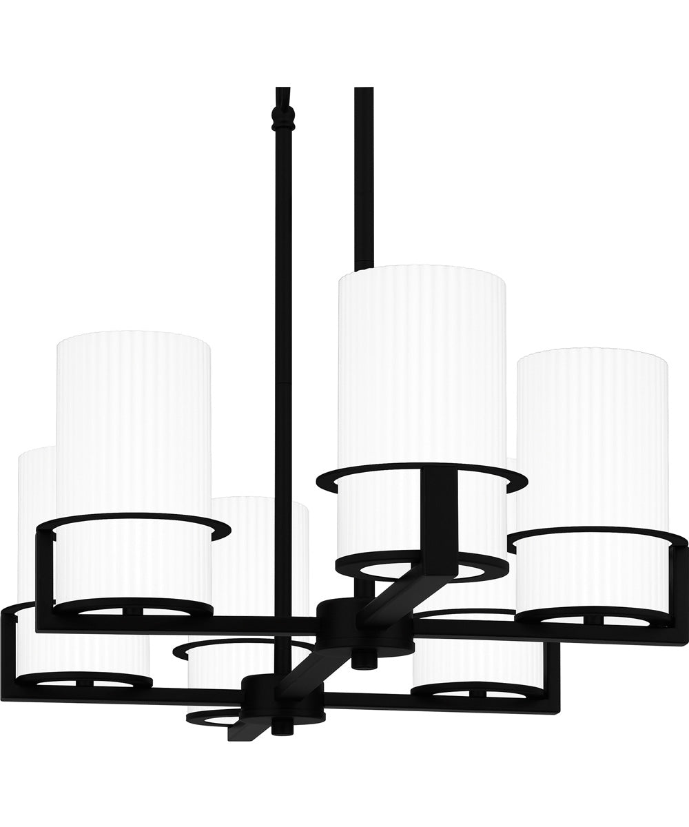 Seymour Medium 6-light Island Light Matte Black