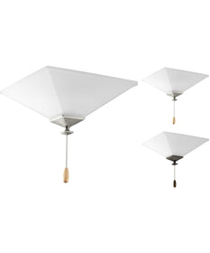 AirPro Universal 2-Light Ceiling Fan Light Unfinished