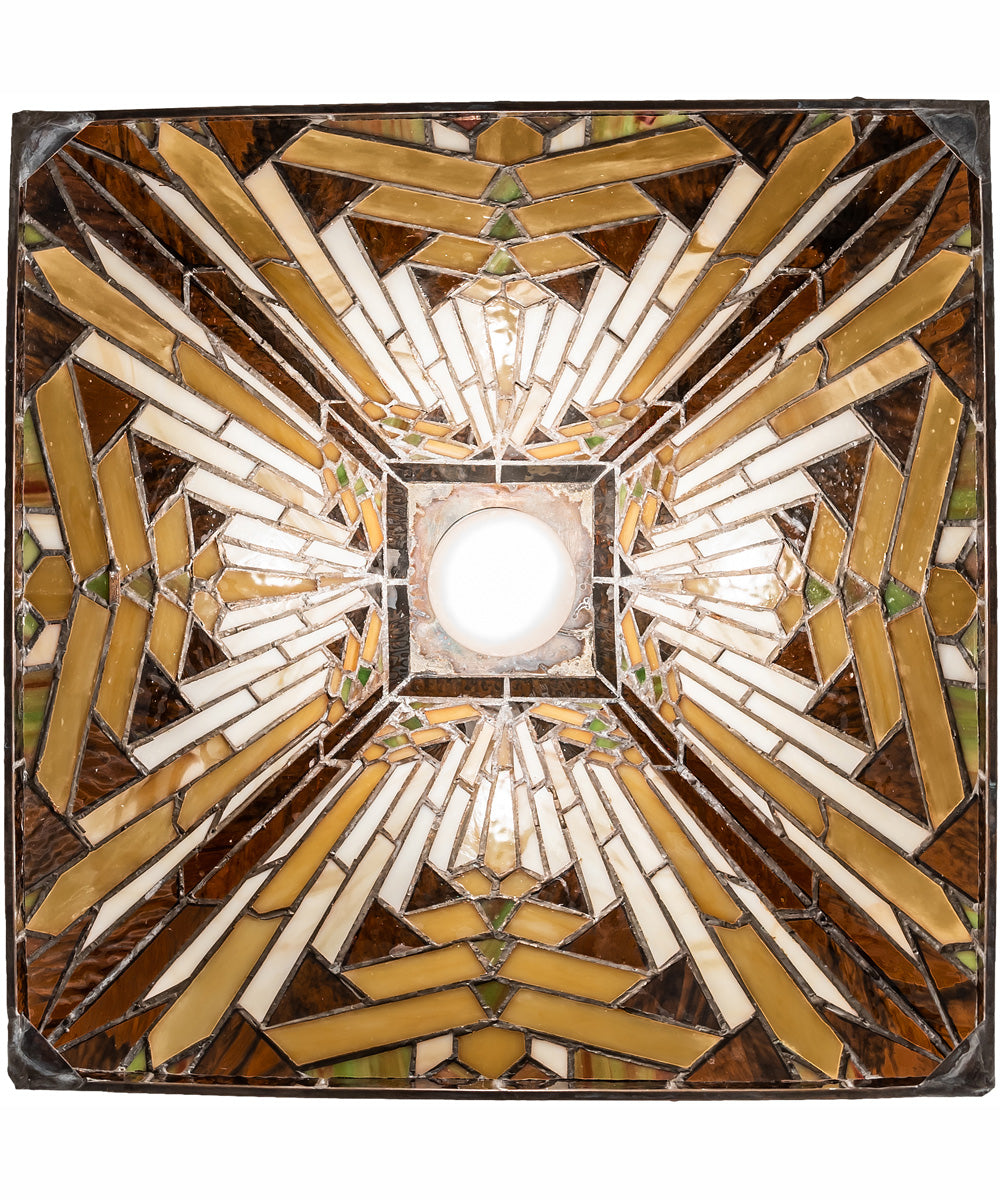 14" Square Nuevo Mission Pendant