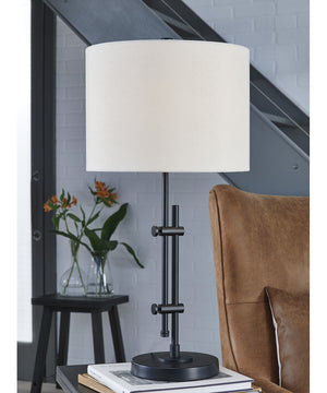 Baronvale Metal Table Lamp (1/CN) Black
