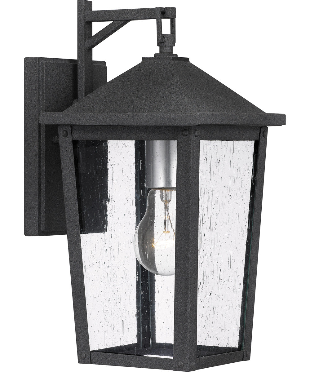Stoneleigh Small 1-light Outdoor Wall Light  Coastal Armour Aluminum Mottled Black