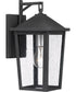 Stoneleigh Small 1-light Outdoor Wall Light  Coastal Armour Aluminum Mottled Black