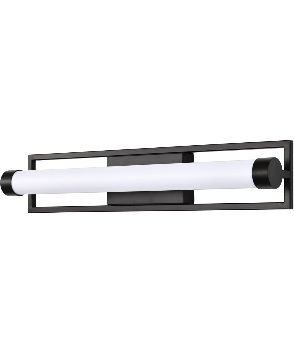 Canal  Vanity & Wall Matte Black