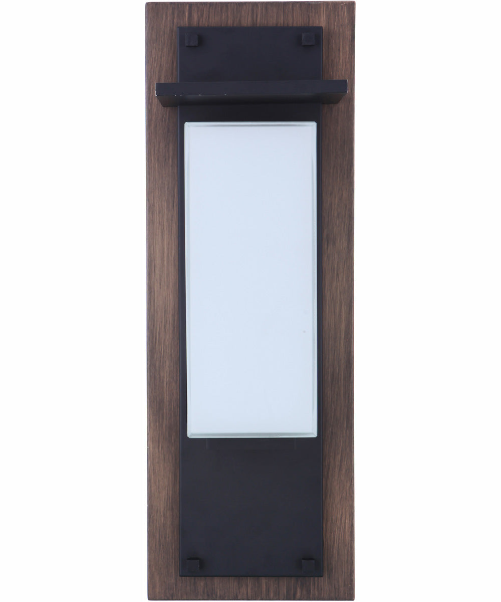 Heights 1-Light Outdoor Wall Lantern Whiskey Barrel / Midnight