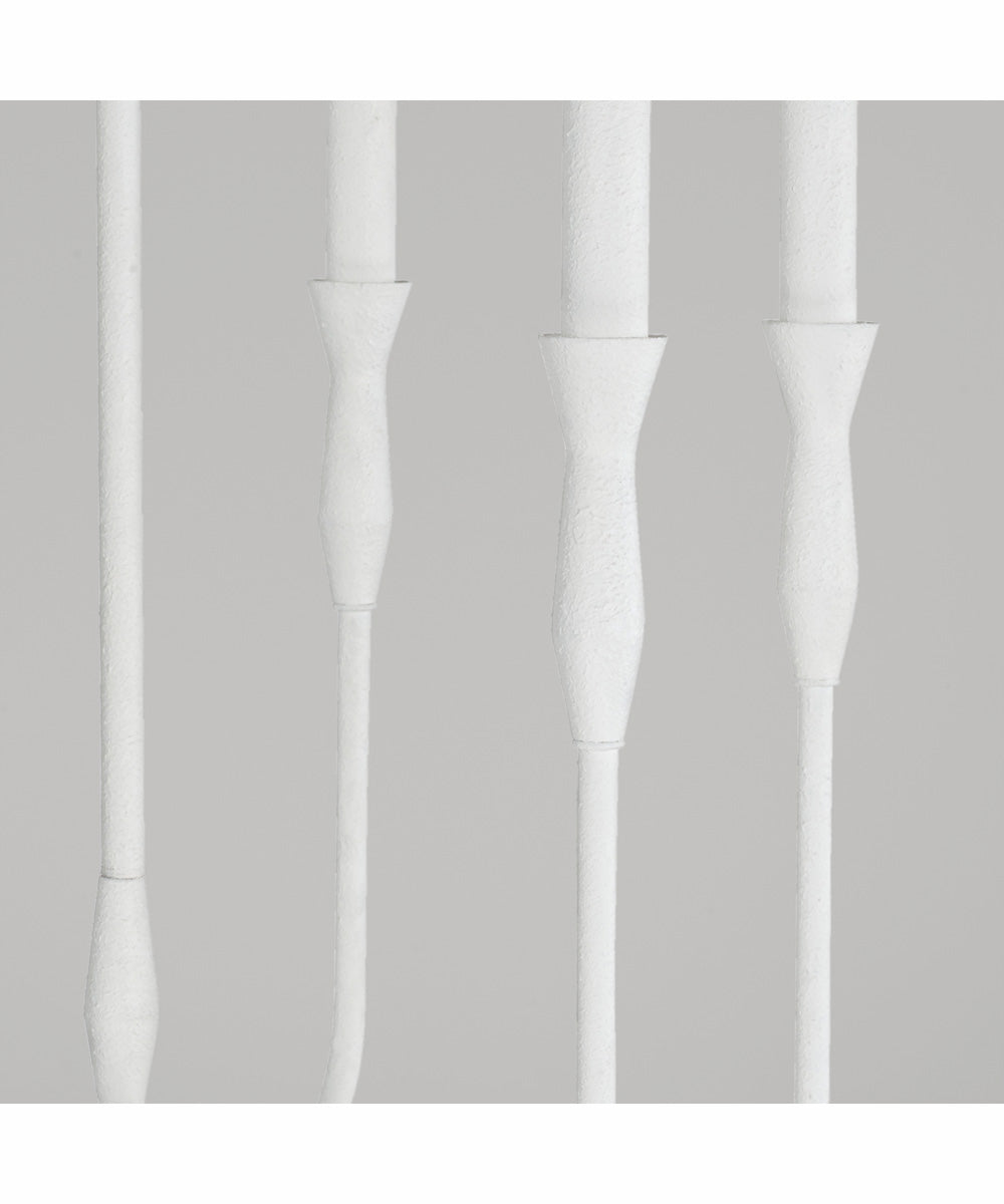 Paloma 6-Light Chandelier Textured White