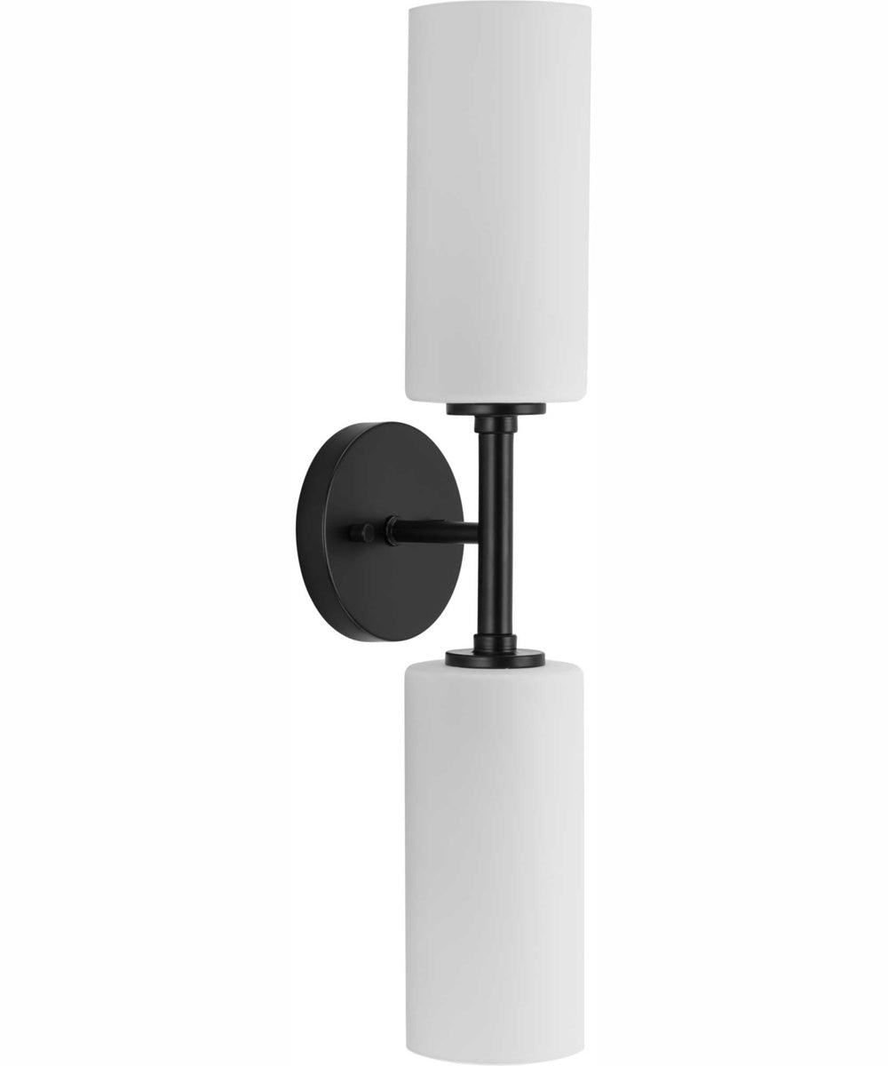 Cofield 2-Light Transitional Wall Bracket Matte Black