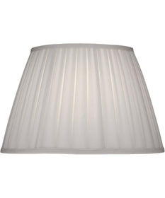 11x18x12 Ivory Shadow Box Pleat Empire Softback Lampshade
