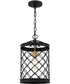 Calais Small 1-light Mini Pendant Earth Black