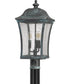 Bardstown Large 3-light Outdoor Post Light Aged Verde