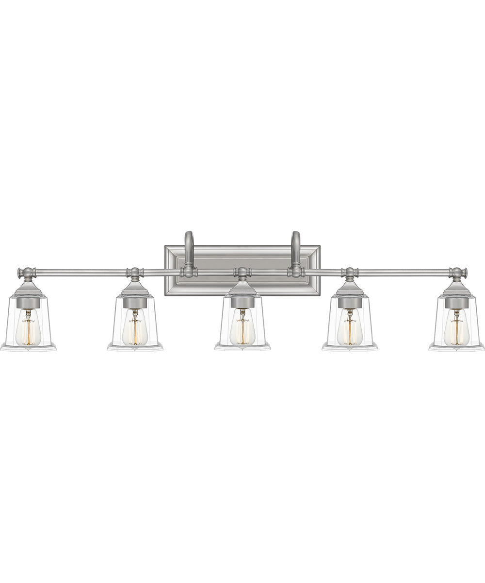 Nicholas 5-light Bath Light Brushed Nickel