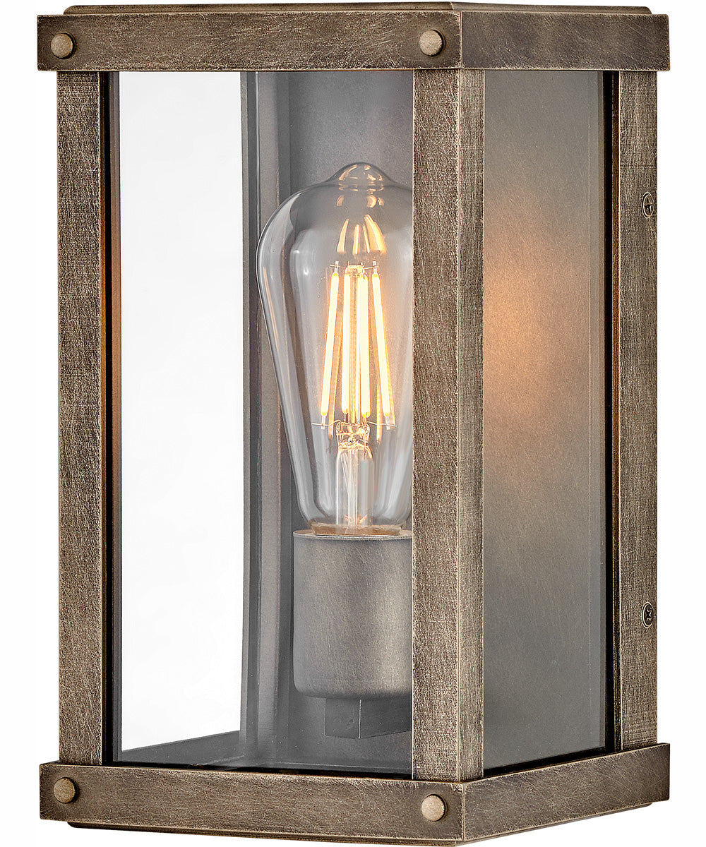 Beckham 1-Light Extra Small Wall Mount Lantern in Burnished Bronze