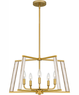 Mayline 5-light Pendant Light Gold