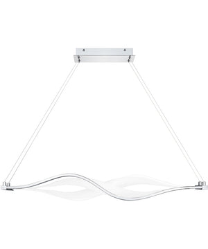 Saratoga  Island Light Polished Chrome