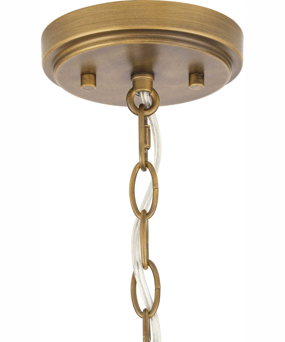 Burgess 5-Light Modern Farmhouse Hall & Foyer Light Aged Bronze