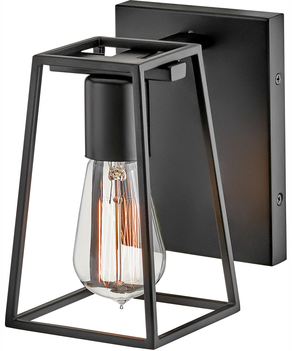 Filmore 1-Light Single Light Vanity in Black