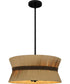 Quoizel Pendant Large 4-light Pendant Western Bronze