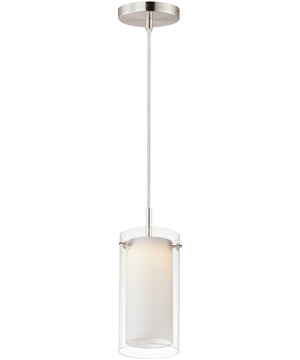 Duo 1-Light Mini Pendant Satin Nickel