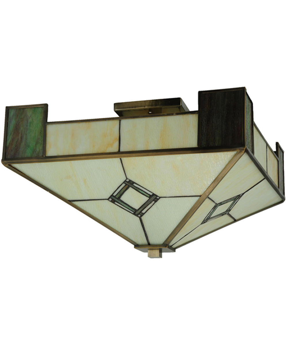 20" Diamond Mission Flushmount