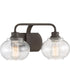 Trilogy Medium 2-light Bath Light Old Bronze