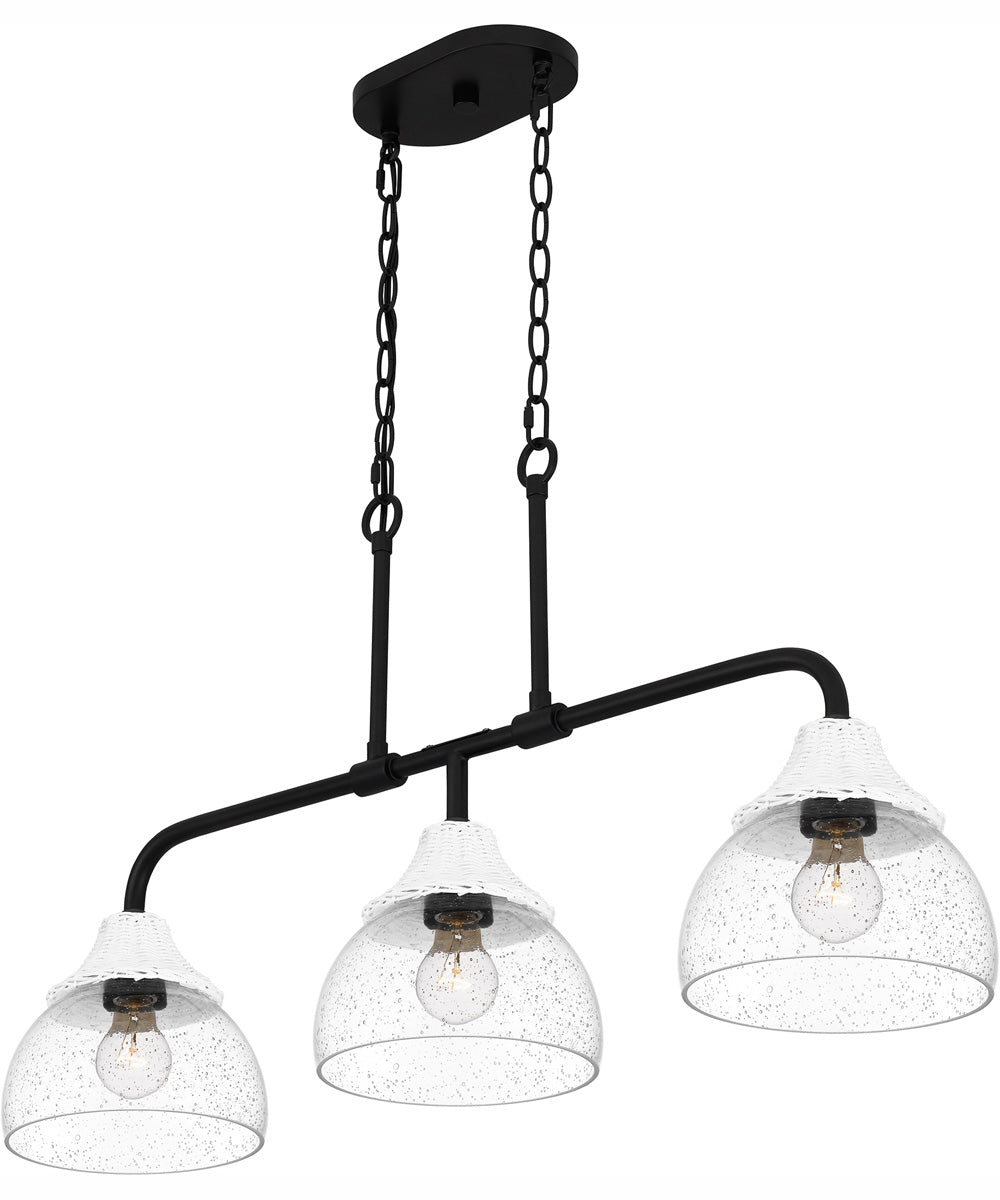 Otten Medium 3-light Island Light Matte Black