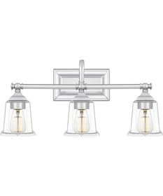 Nicholas Large 3-light Bath Light Polished Chrome