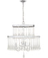 Alva 6-light Pendant Polished Chrome