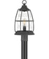 Admiral Large 1-light Outdoor Post Light  Coastal Armour Aluminum Mottled Black