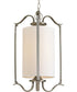 Inspire 1-Light Large Foyer Pendant Brushed Nickel