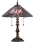 21" High Willow Jadestone Table Lamp