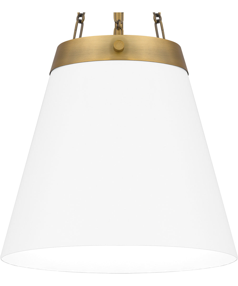 Quoizel Piccolo Pendant 1-light Mini Pendant Aged Brass