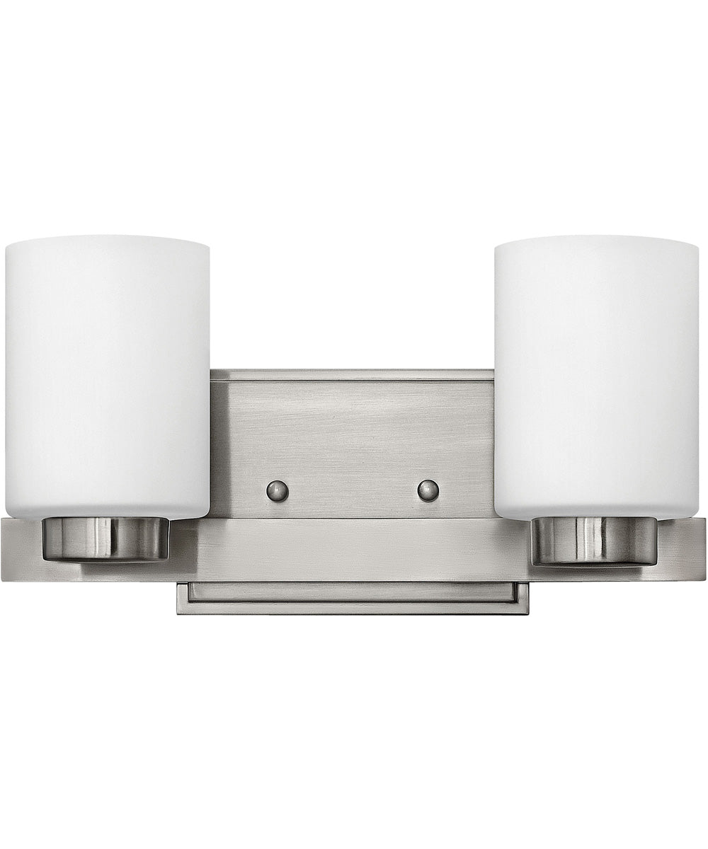 Miley 2-Light LED Vanity in Brushed Nickel