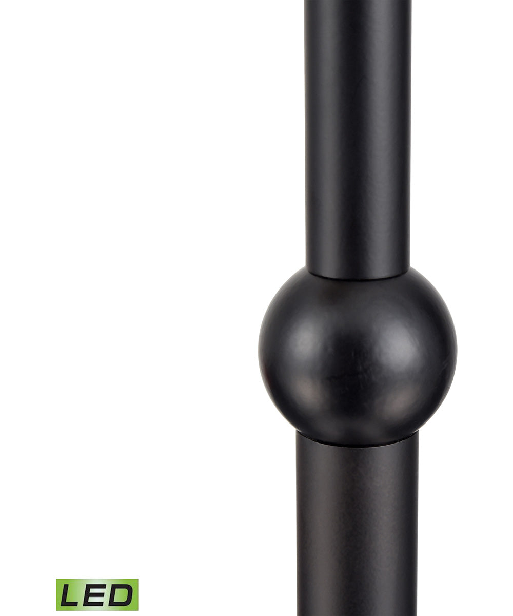 Timon 67'' High 1-Light Floor Lamp - Matte Black - Includes LED Bulb
