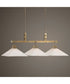 Brookdale Industrial 3 Light Linear Chandelier