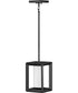 Rhodes 1-Light Small Outdoor Pendant in Brushed Graphite