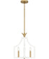 Dusty Lane 4-light Pendant Matte White