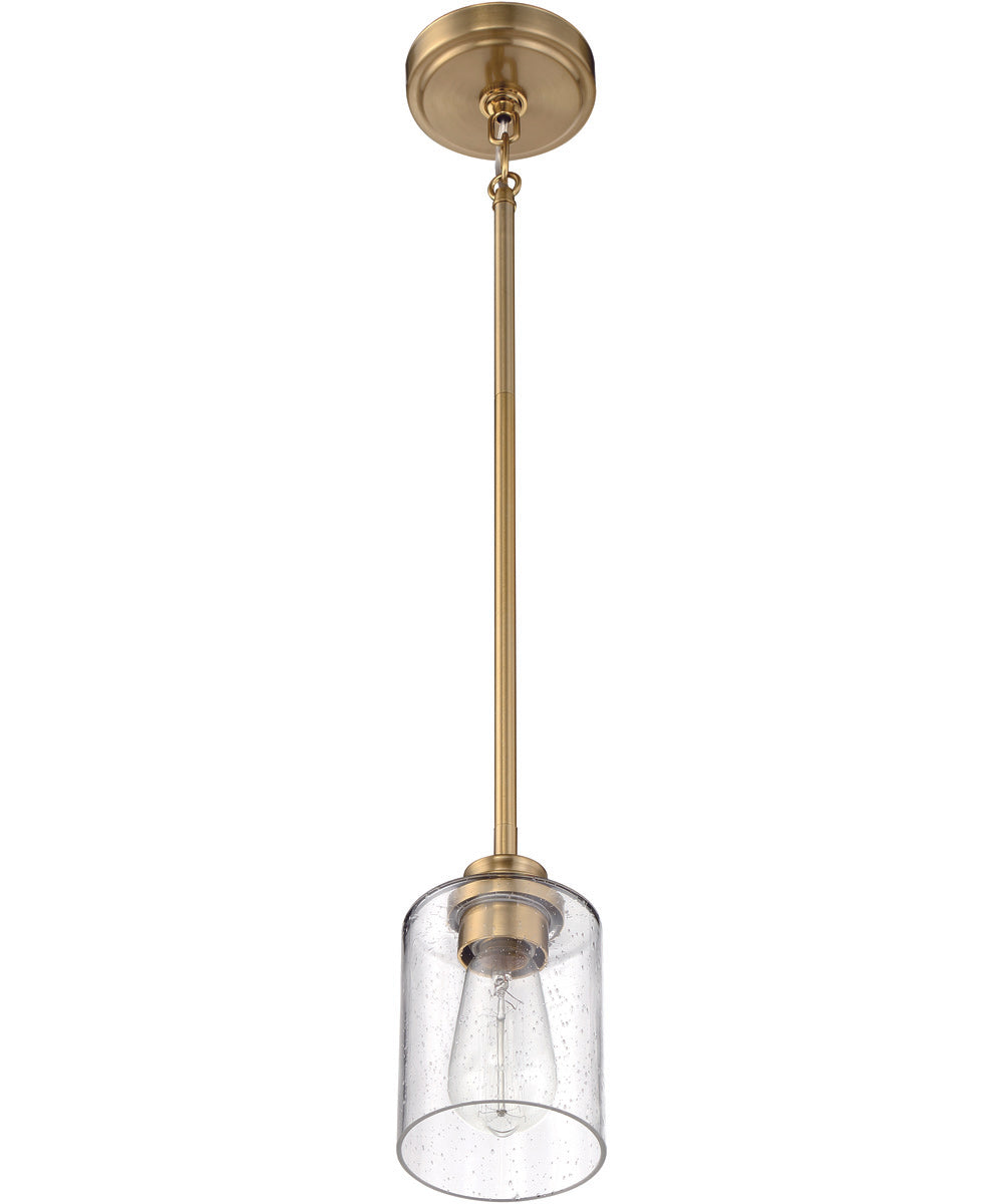 Bolden 1-Light Mini Pendant Satin Brass