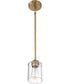 Bolden 1-Light Mini Pendant Satin Brass