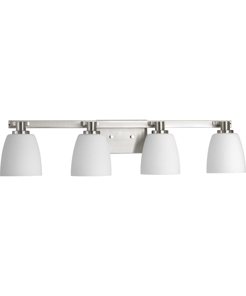 Fleet 4-Light Bath & Vanity Brushed Nickel