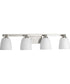 Fleet 4-Light Bath & Vanity Brushed Nickel