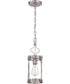 Jolenne 1-Light Mini Pendant Brushed Polished Nickel
