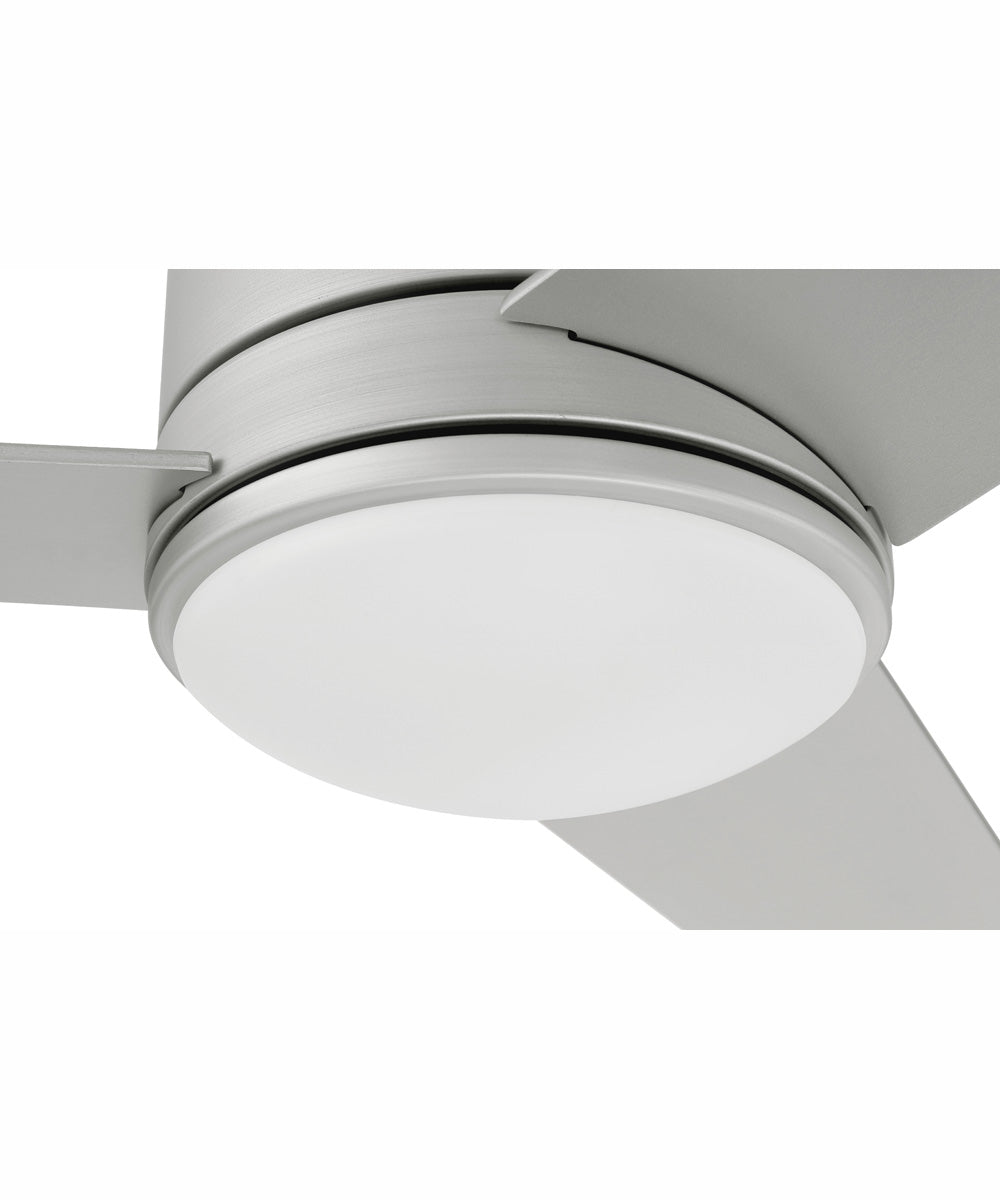 52" Cole 1-Light Ceiling Fan Painted Nickel