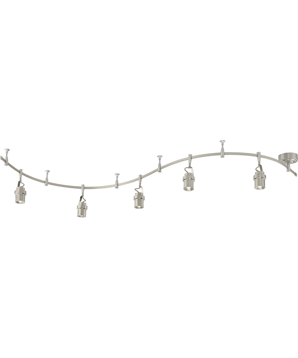 Cambria  Track Light Brushed Nickel